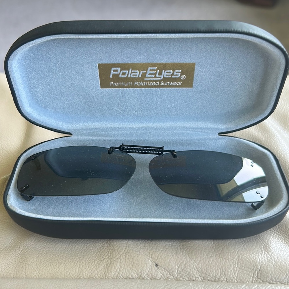 Clip on sunglasses